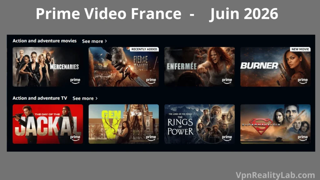 VPN Pour Prime Video prime video france utilisé comme référence.